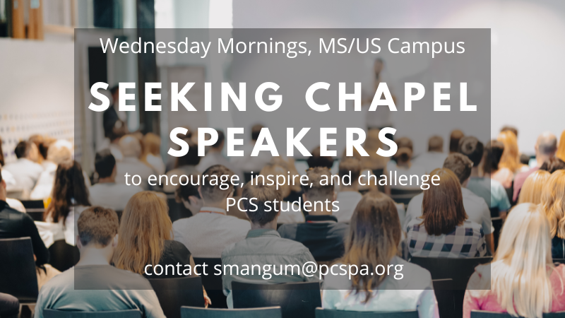 MS/US Chapel Speakers